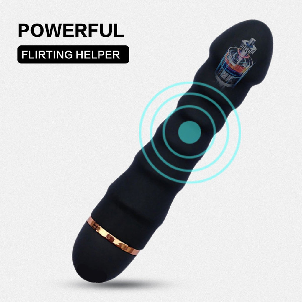 Vibrator - Dildo | Sex Toys for Couples - Sex Toys for Women - Sex Games - Sex Toys - Female G-Spot Clitoral Vibrator - Sex Toys for Adults - AV Vibrator - Dildos - Female Masturbator (Black)