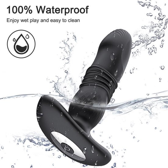 Sex toys for women - Sex toys for couples - Sex games - Retractable anal plug - Vibrating - Wearable - Unisex vibrator - Sex toys for adults - Remote control