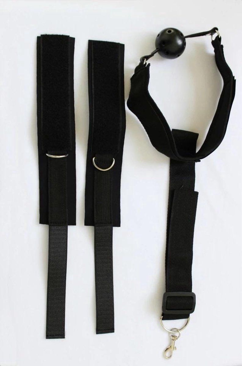 BDSM Handcuffs and Ankle Cuffs Set