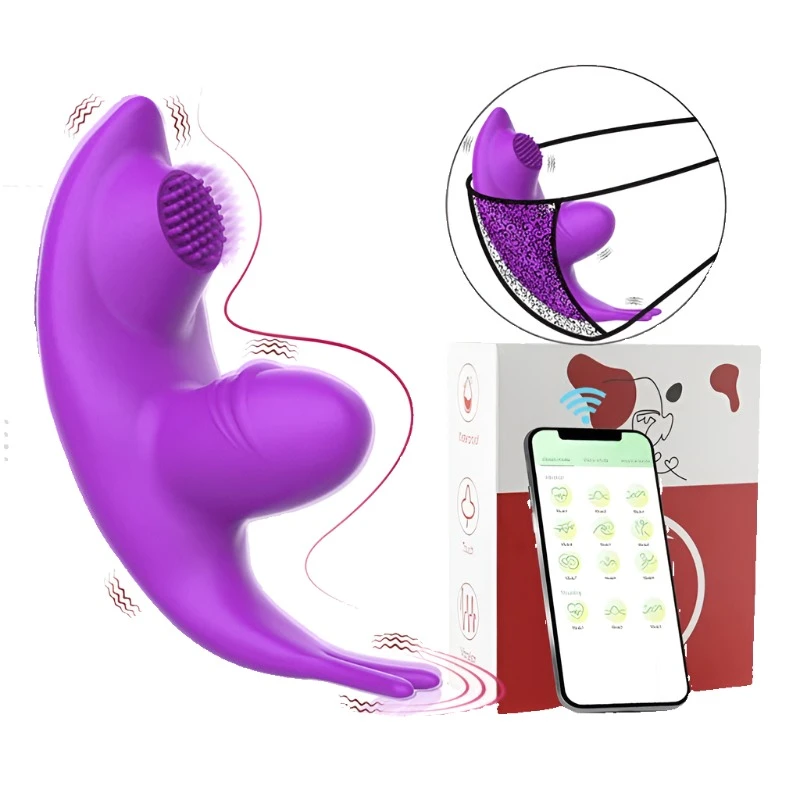 House Of Dasein Toys For Adults 18 Supplies Condom Vibrators Dildos Wireless - Purple