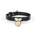 House Of Dasein Bondage Genuine Leather Collar Slave Bed Neck Restraint With Leash Bdsm Erotic Sex Toys For Women Couples Adult Games - Black 2