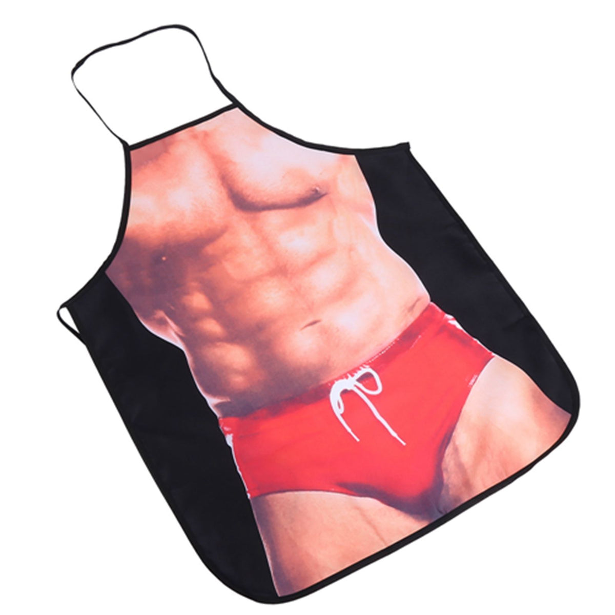 3D Funny Cooking Apron Sexy Man Woman Apron Waterproof Apron (Sexy Man)