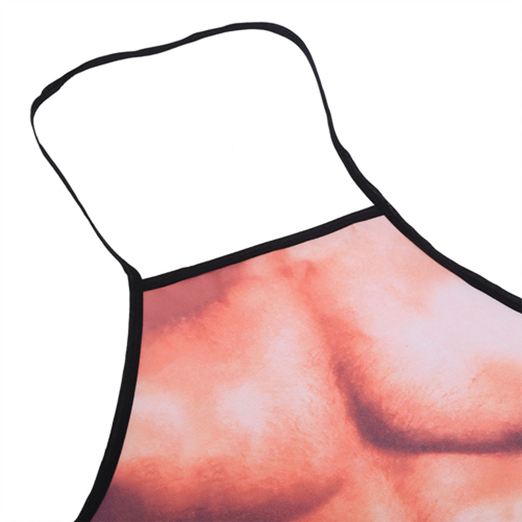 3D Funny Cooking Apron Sexy Man Woman Apron Waterproof Apron (Sexy Man)