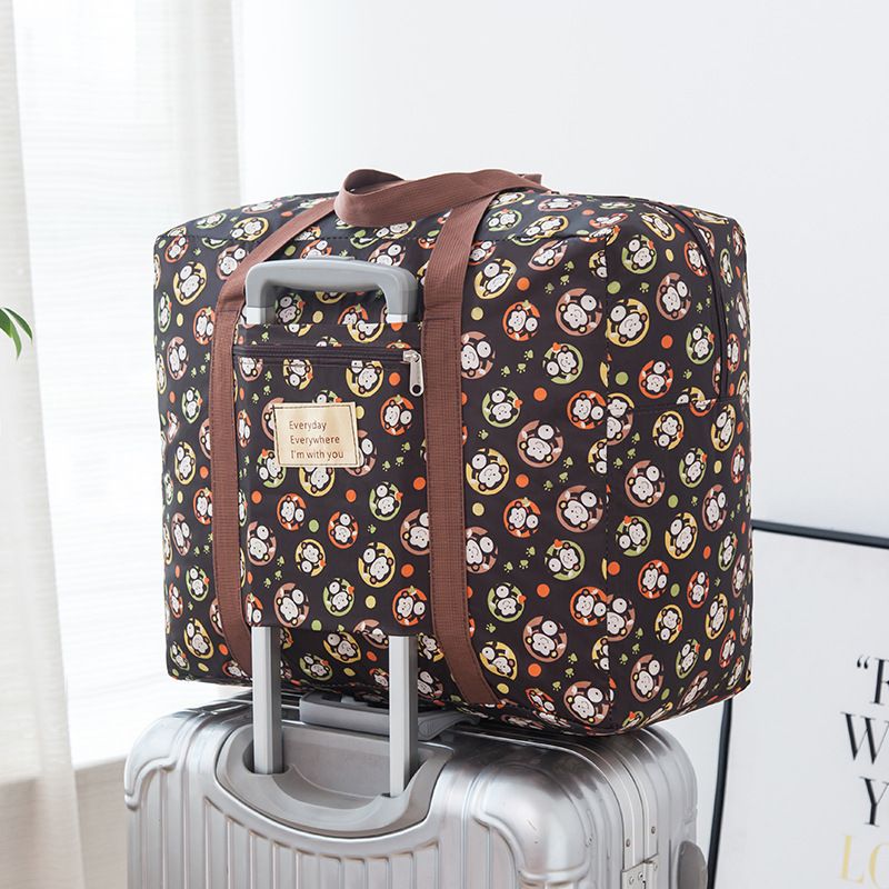 Travel Storage Bag Oxford Cube Waterproof Naughty little monkey Large 48X38X24cm