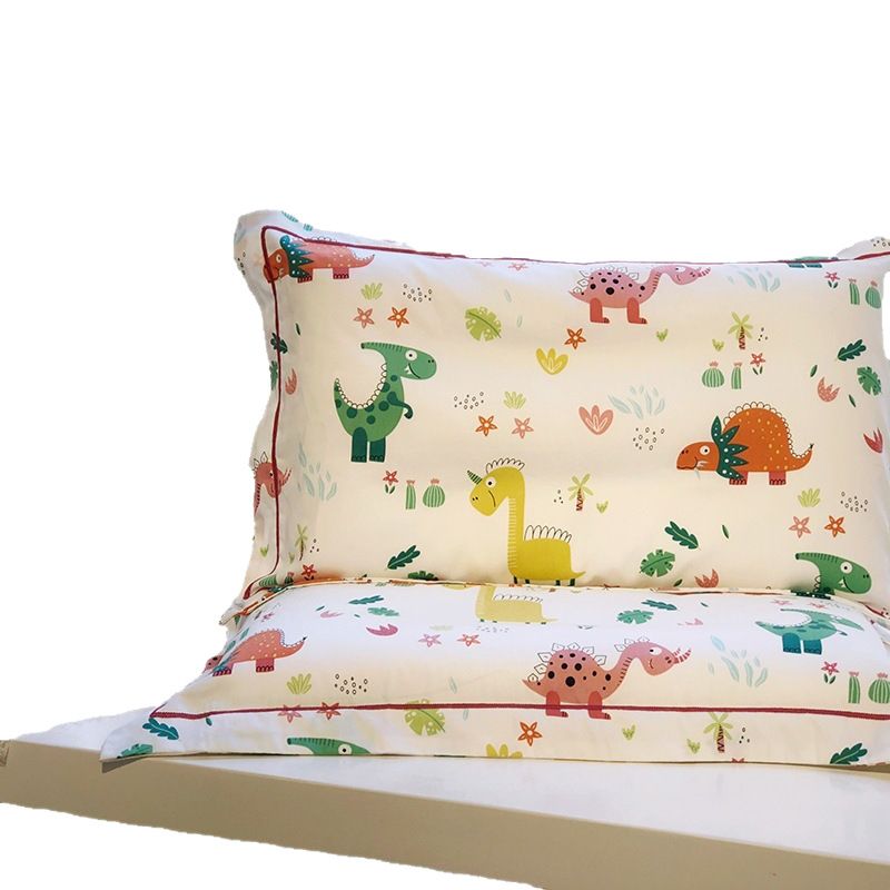 60s Cotton Pillowcase Cartoon Print 30x50cm Naughty bunny jxx 40*60cm (single pillowcase)