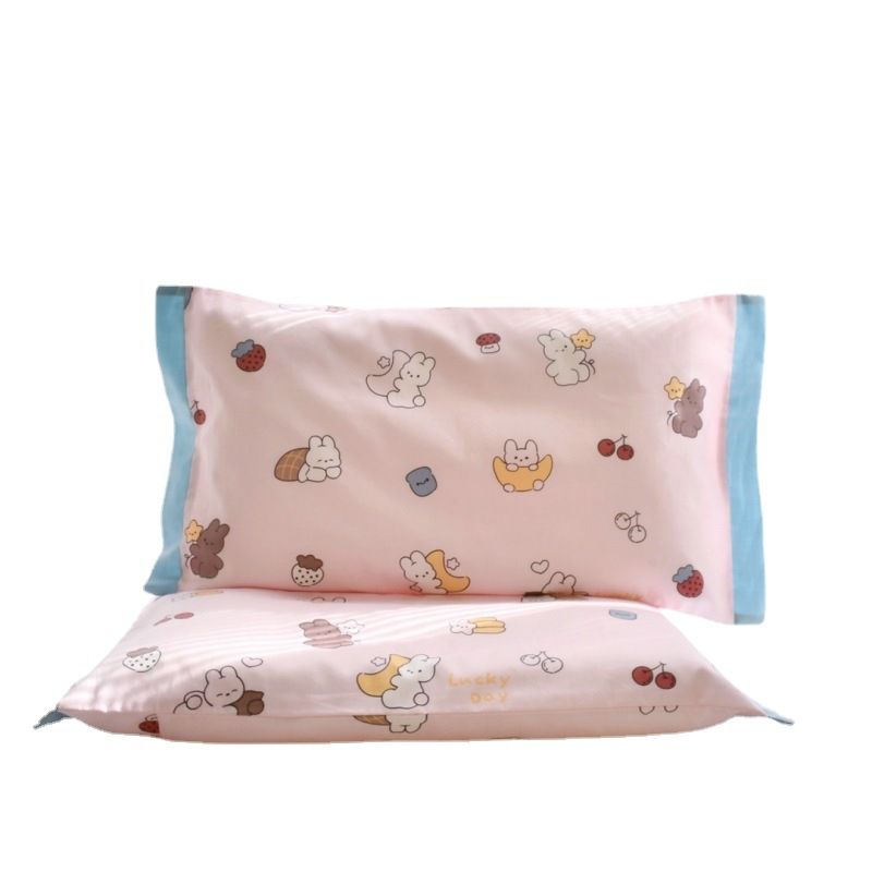 Bee mi'er Cotton Pillowcase 30x50 Long Staple Naughty bunny jxx 35*55 (single without core)